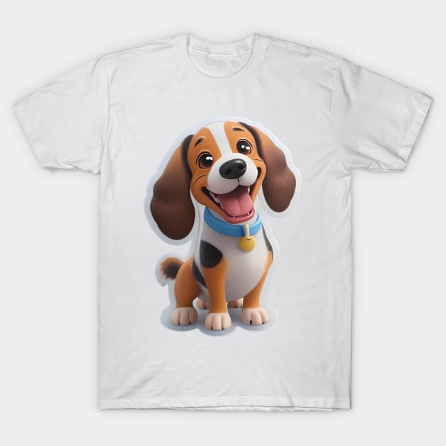 perro T-Shirt by StickersArt-CBA